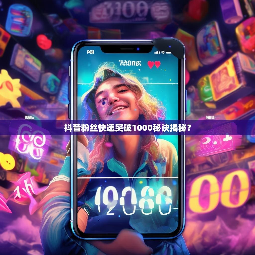 抖音粉丝快速突破1000秘诀揭秘？