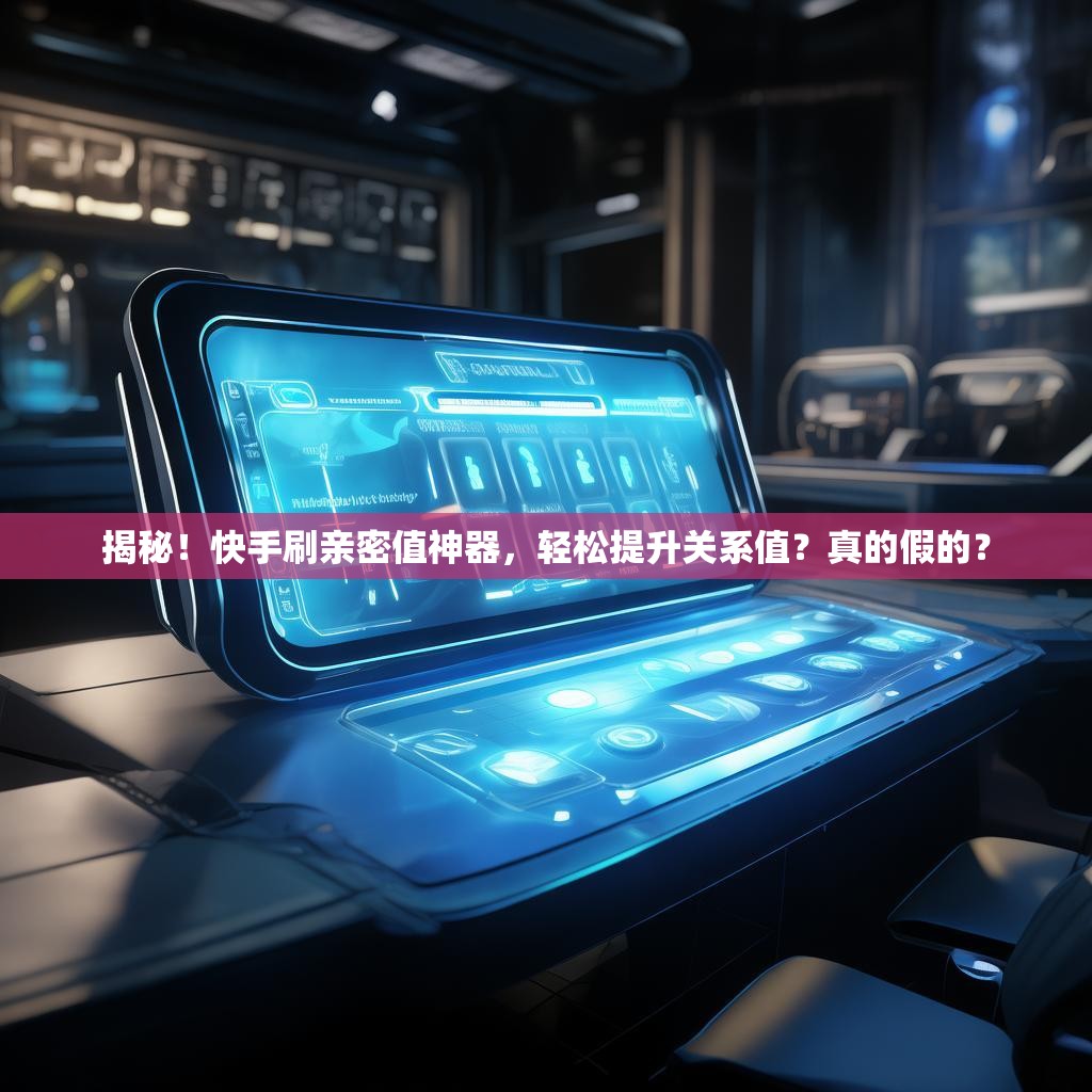 揭秘!快手刷亲密值神器,轻松提升关系值?真的假的?