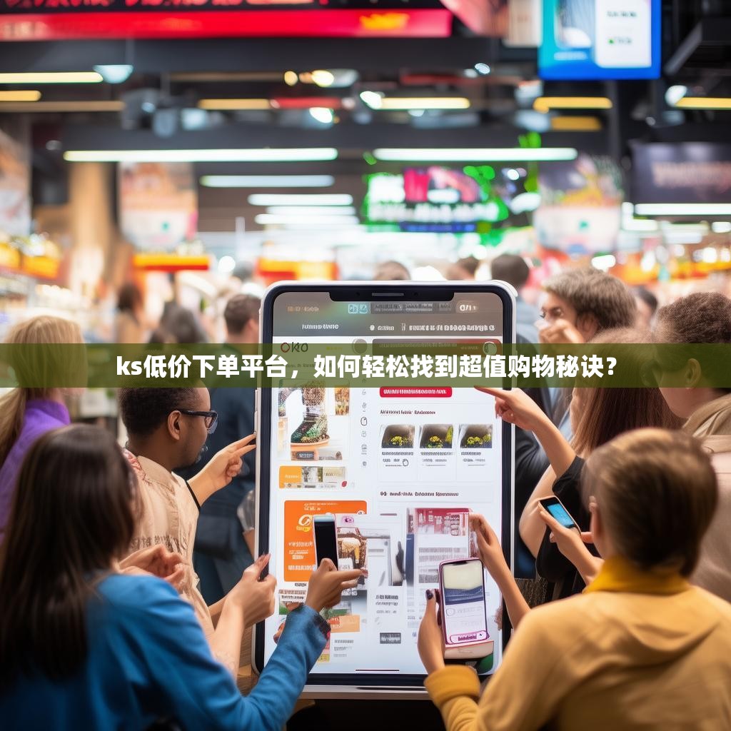 ks低价下单平台，如何轻松找到超值购物秘诀？