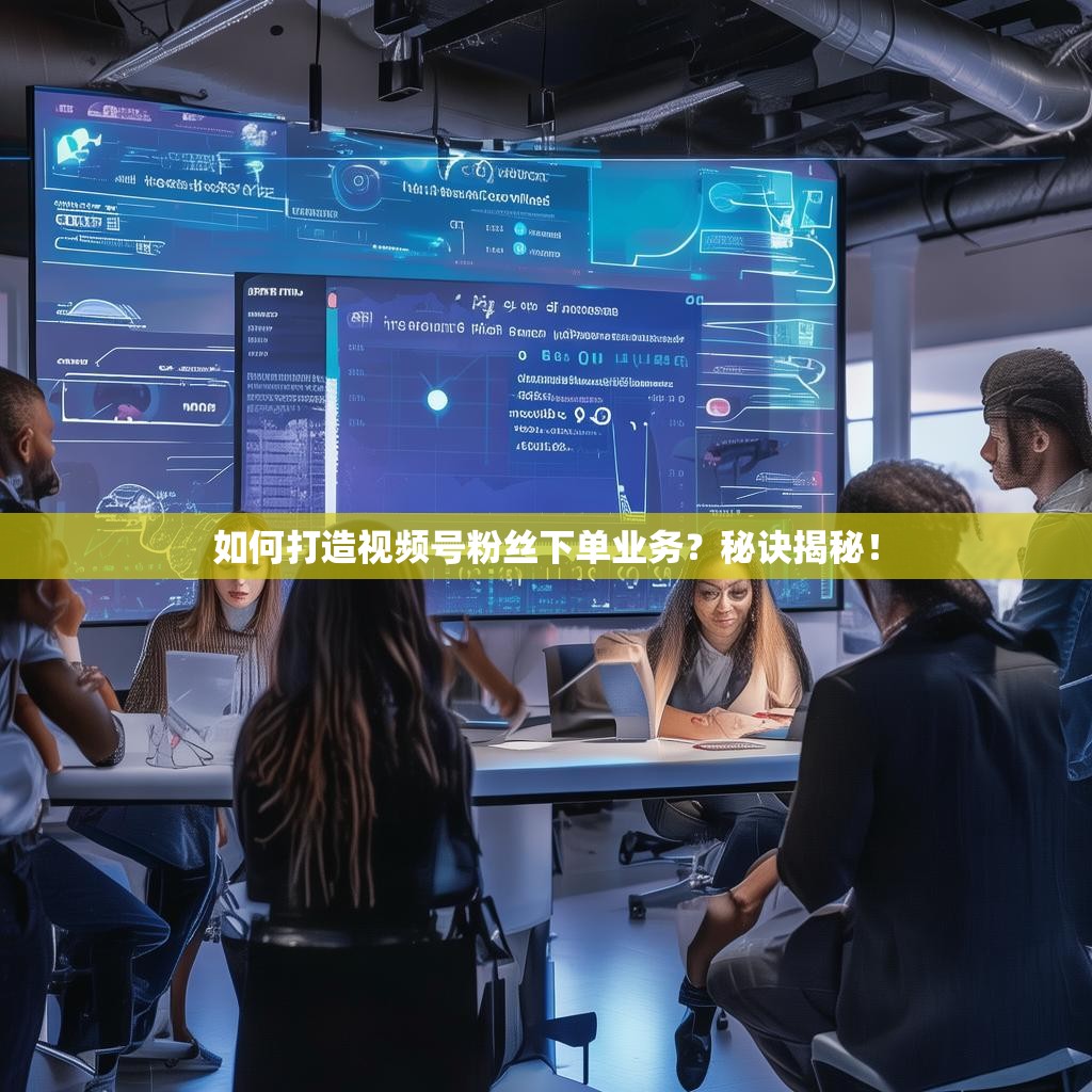 如何打造视频号粉丝下单业务？秘诀揭秘！