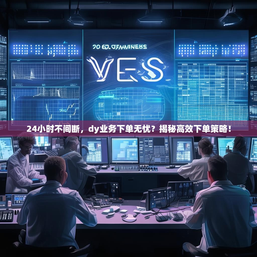 24小时不间断，dy业务下单无忧？揭秘高效下单策略！