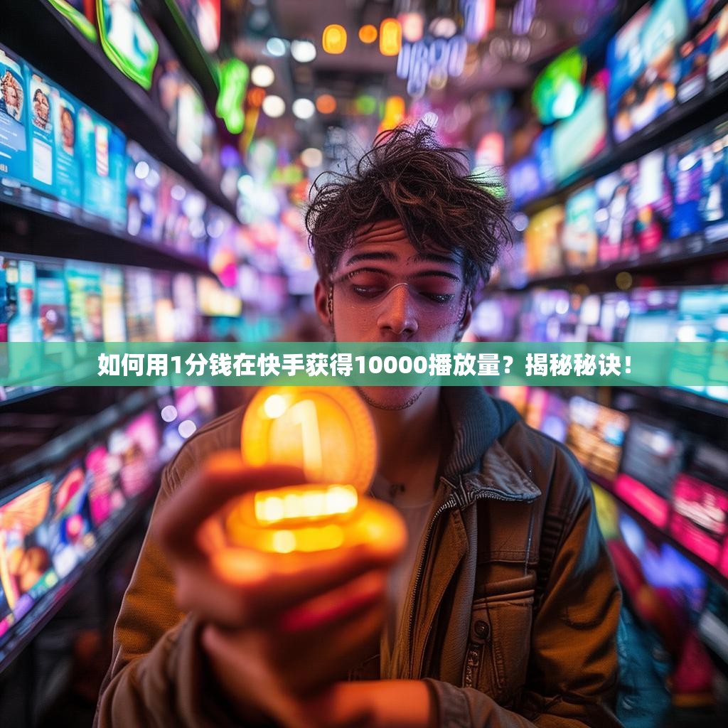 如何用1分钱在快手获得10000播放量？揭秘秘诀！
