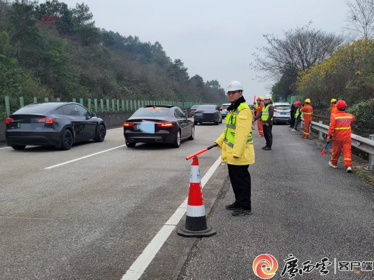 春节广西高速 7 座及以下小客车 9 天免费,车流量大增
